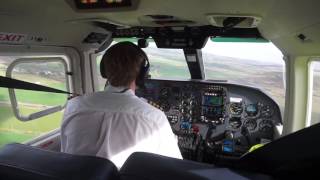 Skybus Islander  GBUBP landing into LEQ [upl. by Eusassilem]