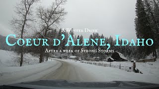 What is winter like in Coeur dAlene Idaho [upl. by Irim]