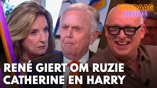 René giert om ruzie tussen Catherine Keyl en Harry Mens over Satisfyer  VANDAAG INSIDE [upl. by Kathryn772]