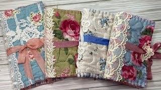 Handmade needle books [upl. by Mortie]