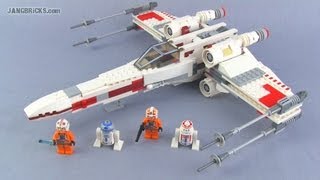 LEGO Star Wars XWing 9493 set Review [upl. by Hofstetter534]