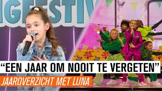 34 TERUGBLIK DIT WAS HET JAAR MET LUNA  JUNIOR SONGFESTIVAL 2022 🇳🇱 [upl. by Kajdan676]