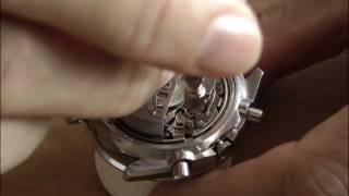 Smontaggio Seiko 6139 Disassembly  wwworologiaioMATTOit [upl. by Akinot]