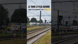 LE TRAIN LE PLUS BIZARRE QUE JAI JAMAIS VU EN BELGIQUE  🇧🇪😂 train belgique sncb railway [upl. by Zarger254]