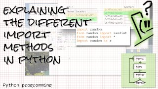 Explaining the different import methods in Python [upl. by Sergio848]