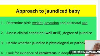 Part 1 clinical approach of neonatal jaundice history and examination [upl. by Aurelia883]