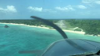 Balesin Island Philippines  AIR JUAN C208EX Grand Caravan Landing [upl. by Nadabb]