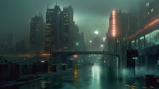 Chicago 2049  Blade Runner Ambient Journey  Dystopian Ambience for Focus and Sleep [upl. by Roda629]