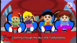 The Tiddlytubbies Theme Song Lyrics Alternate English Tiddlytubbies [upl. by Mailliwnhoj]