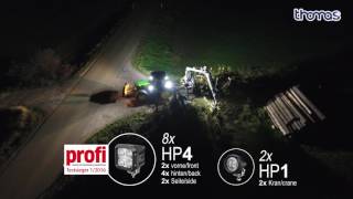 Thomas LED  Arbeitsscheinwerfer bei Nacht [upl. by Reklaw]