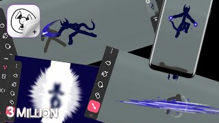 Flipaclip Animation Stickman Fight 🔥 [upl. by Dorotea]