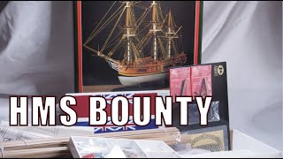 The HMS Bounty amati HONEST REVIEW Ship modelling [upl. by Akener386]