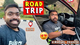 Boys Road Trip Shuru 😍 Delhi To Himachal Pradesh ⛰️ [upl. by Ytteb]