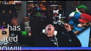 Dawko receive an 1K donation from DAgames and fall from his chair [upl. by Mauceri]