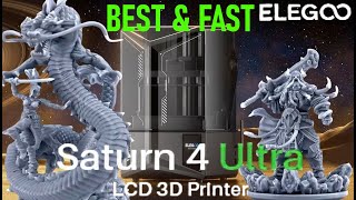 Unboxing test Best Resin Fast 3D Printer 2024  ELEGOO Saturn 4 Ultra 12K [upl. by Leora]