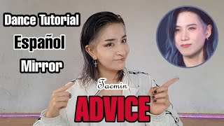 TAEMIN 태민 Advice  Dance Tutorial Español  Explicación Mirror  Sandie G [upl. by Valerle]