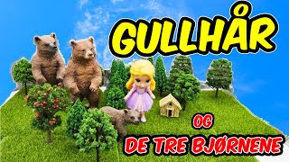 Gullhår og De Tre Bjørnene 🐻🐻🐻 Norske folkeeventyr  Eventyr for barn [upl. by Chaffinch123]