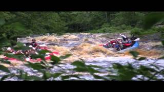 Whitewater rafting on the Peshtigo River in Northeastern Wisconsin [upl. by Whyte686]