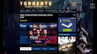 how to get pes 18 free pc game 100 working full version [upl. by Cinimod442]