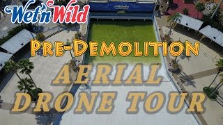 Wet ‘n Wild Orlando – PreDemolition Aerial Tour [upl. by Diane-Marie]