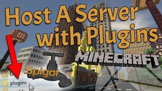 How To Make A Minecraft Spigot Server With Plugins [upl. by Orgel]