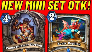 Puppetmaster Dorian OTK NEW Hearthstone Mini Set [upl. by Girand965]