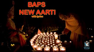 BAPS New Aarti with lyrics [upl. by Nnail]