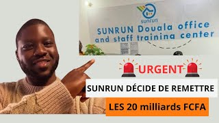 SUNRUN DÉCIDE DE REMETTRE LES 20 MILLIARDS [upl. by Adleme]