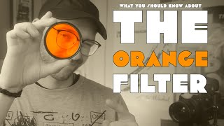 Using an ORANGE FILTER for Black amp White Photography [upl. by Yewed]