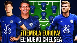 ¡BOMBA Así SERA la PODEROSA Alineación del Chelsea para la TEMPORADA 202021 [upl. by Launce]