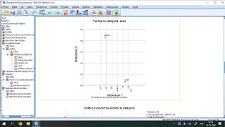 31 Análisis de correspondencia Procedimiento 2 Múltiple [upl. by Leehar339]