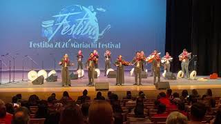 2020 Festiba Mariachi Festival  PHS Diamante Rojo 2292020 [upl. by Nairbal]