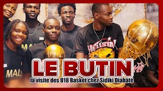 SIDIKI DIBATE FAIT DES CADEAUX AUX U18 CHEZ LUI  CHEICK SOUFI BILAL DIALLO PRONE LA PAIX [upl. by Hollah]