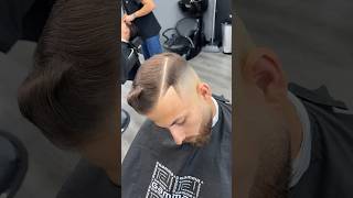 PERFECT COMB OVER haircut barber haircuts hairstyle [upl. by Lira]