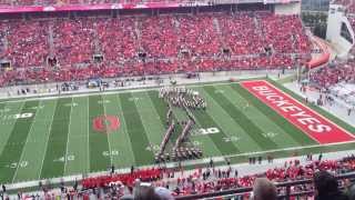 The Ohio State Marching Band does the Moonwalk [upl. by Avilo190]