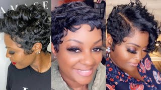 33 Most Trendiest Short Hairstyles For African American Women In 2024  Natural Tapered Hairstyles [upl. by Eima]