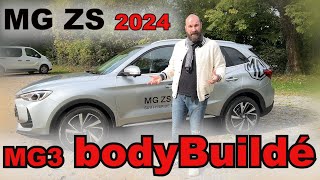 MG ZS hybrid  2024  une MG3 bodybuildée et plus encore [upl. by Margaretta864]