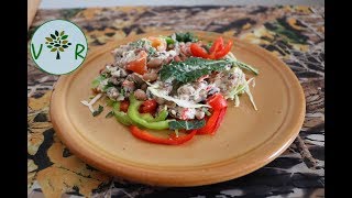 Salade portebonheur aux haricots à œil noir  Riche en Fer Zinc et Sélénium [upl. by Nnylirehs525]