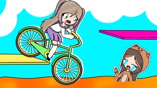 ¿PODEMOS PASAR UN OBBY EN BICICLETA EN ROBLOX [upl. by Rebekah]