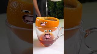 Tea recipe with orange and lemon🤣 shortvideo [upl. by Hildagard]