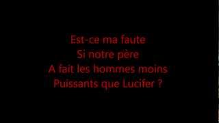 Le Bossu de NotreDame  Une Douce Lueur  Infernal  Paroles [upl. by Minica]