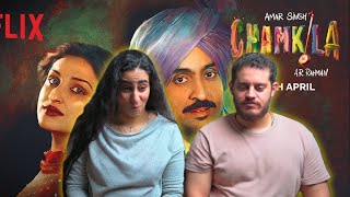 Amar Singh Chamkila Official Trailer Reaction  Imtiaz Ali AR Rahman Diljit Dosanjh Parineeti [upl. by Conroy]