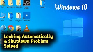 Fix Windows 10 Locking Automatically and Shutdown Problem Solved [upl. by Euqinoj]