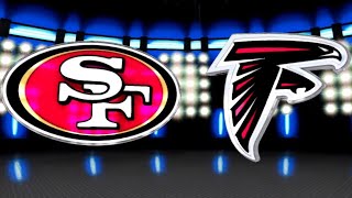 FALCONS VS 49ERS Madden 24 h2h gameplay [upl. by Airbmat252]