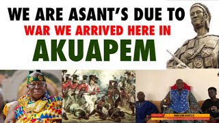 We are Asante’s From Asante Mampong due to war we arrived here in Akuapemakuapemtv viralvideo [upl. by Sihunn]