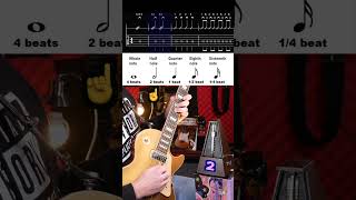 Beginner guitar rhythm lesson  play along amp practice [upl. by Allerbag]