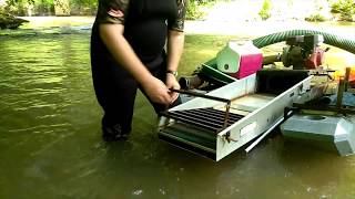 Assembling a Keene 3Stage Sluice Box from a 4quot Gold Dredge [upl. by Aland]