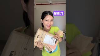 What I got from Myntra😍 shoes haulvideo contentcreator content ytviral yt [upl. by Iadahs]