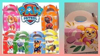 Paw Patrol Mystery Box Compilation Skye Marshall Chase Rubble Rocky Zuma Part 2 Unboxing Toy [upl. by Enneirda]