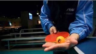 How to Do a Table Tennis Backhand Smash  Ping Pong [upl. by Sinnel]